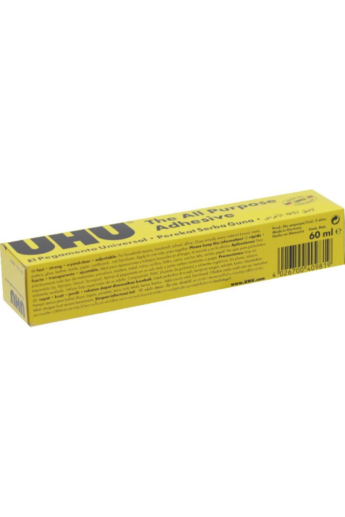 Uhu-No. 6 Multipurpose Glue, 60.00 ml ( 2.11 oz ), Clear 2