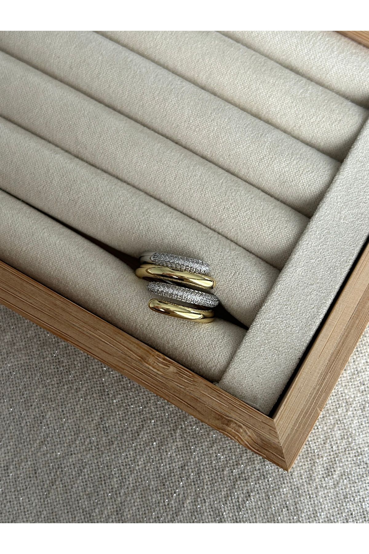 ringbox-Special Series Two Color Nested 2 Ring 3
