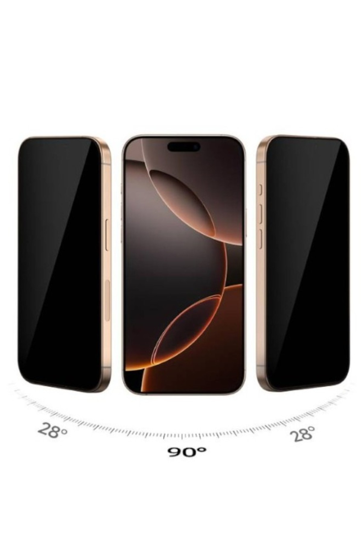S-TOP-واقي شاشة ضد التجسس (لقافة) لـ آيفون اكس آر (iPhone XR), حماية قصوى من الخدوش والكسر 3