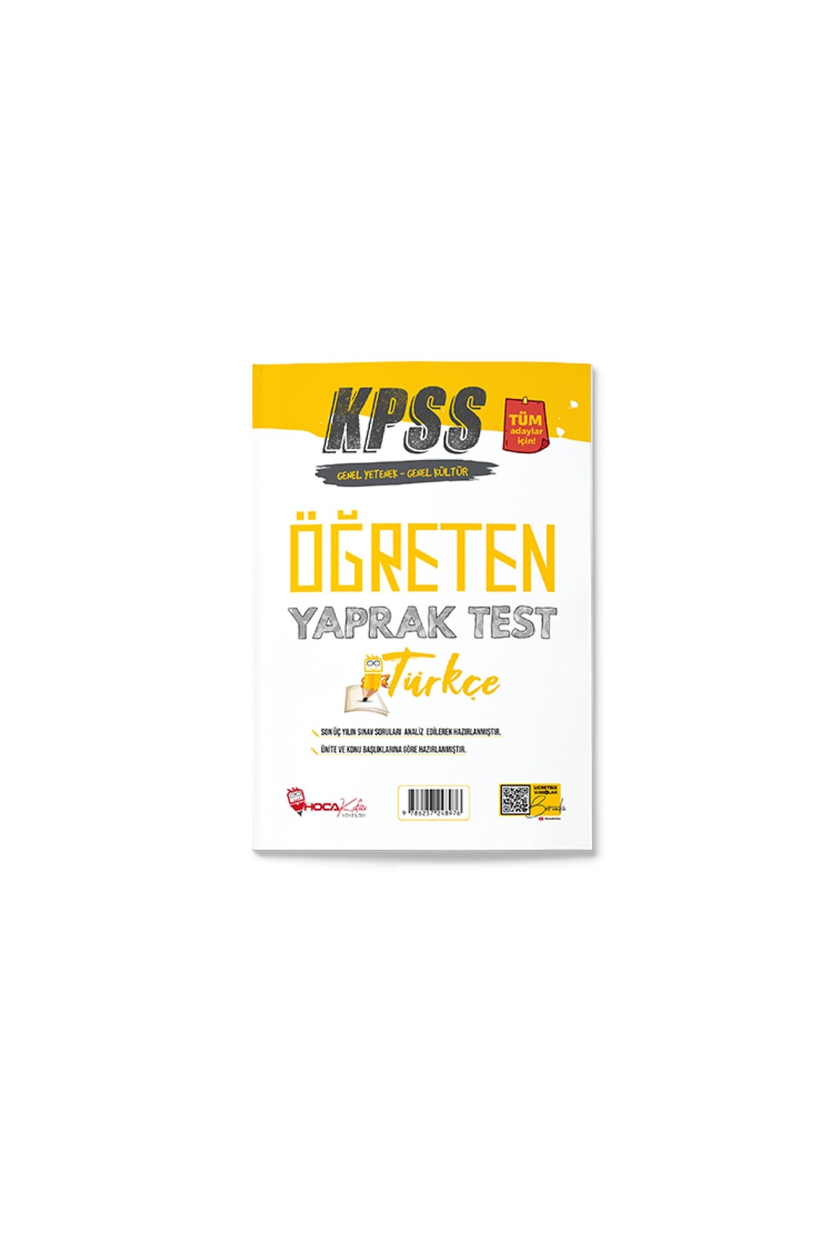 hoca kafası yayınları 2026 KPSS GY-GK Türkçe Öğreten Yaprak Test