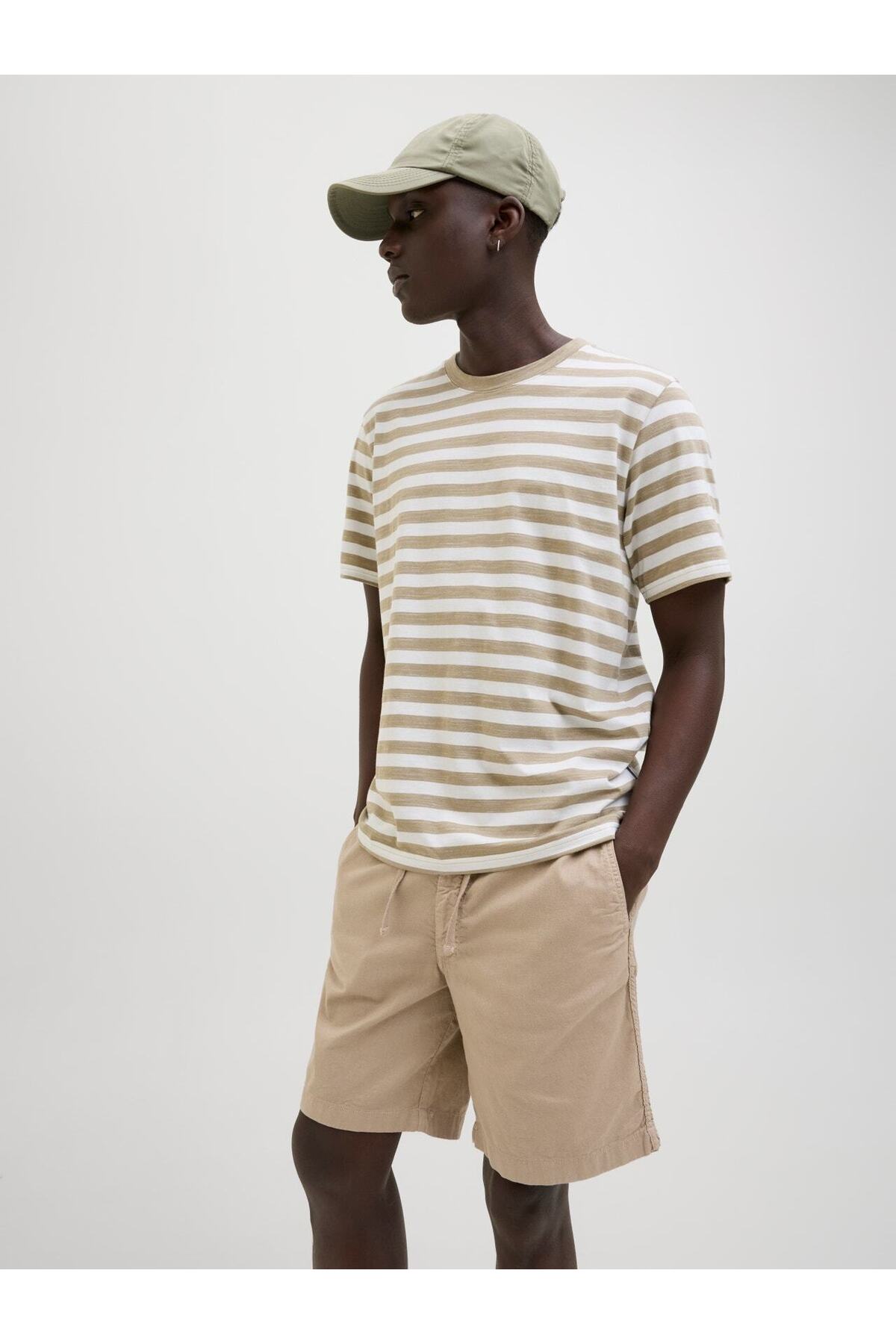 شلوارک مردانه راسته فاق نرمال | جک اند جونز Jack & Jones 12274968 - تصویر 4