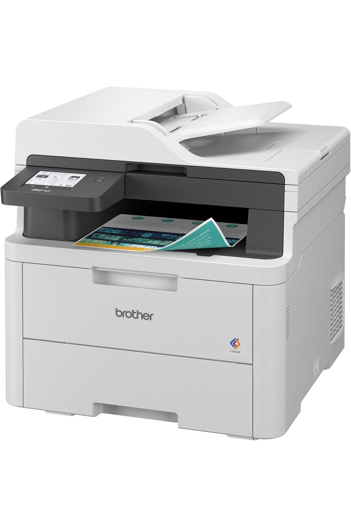 Brother-Wireless All in One Printer, MFC-L3720CDW, with Advanced LED Color Laser Print, ADF, Duplex 4