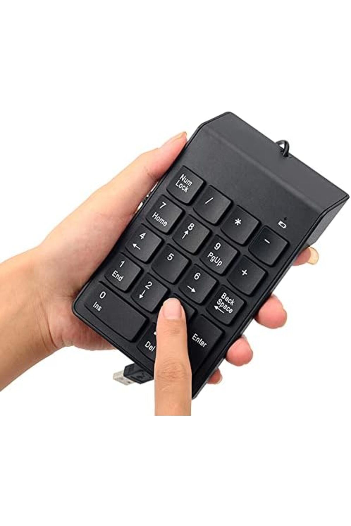 Biki-Small USB Numeric Keyboard with 18 Keys for iMac/Mac Pro/Air/Pro and Laptop Computer 3