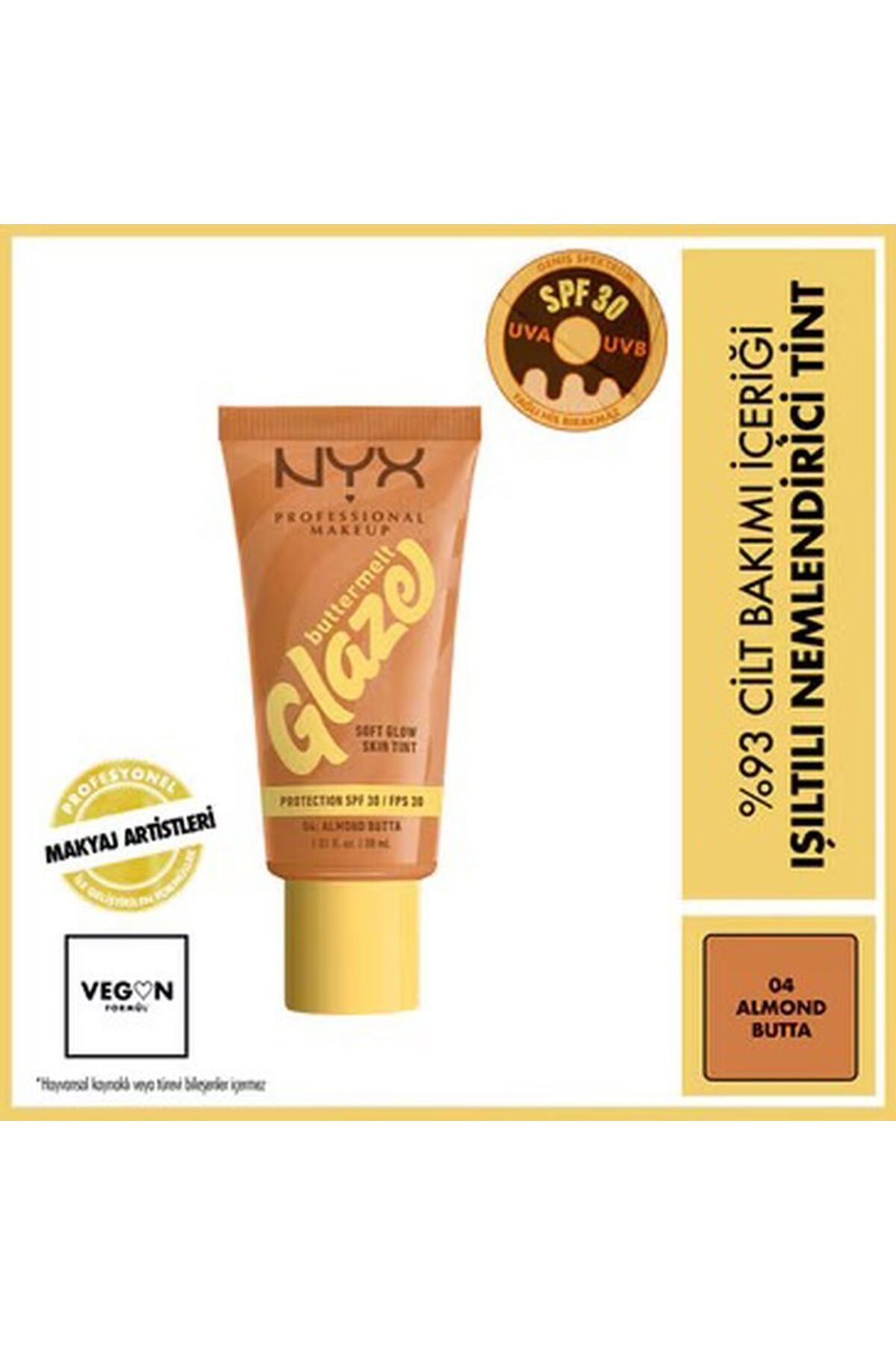 NYX-Buttermelt Glaze Shimmering Moisturizing Tint Almond Butta 04 1