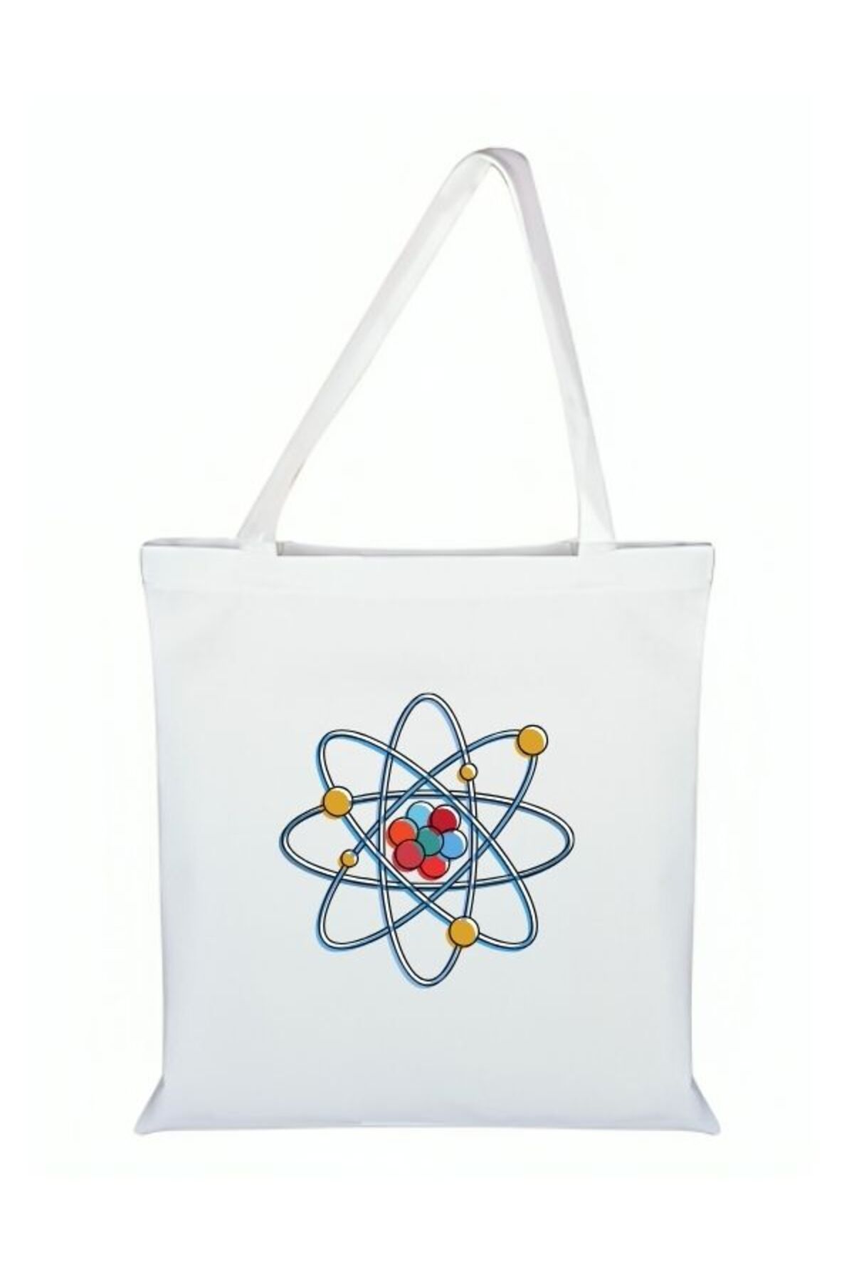 Özcan Tasarım-Physics Printed Cloth Bag - Physics Symbol Bag 1