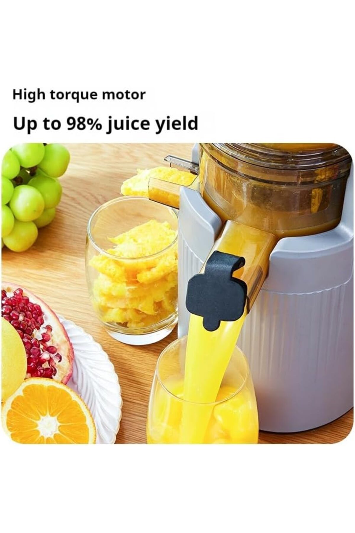 SUKILO-High Performance Electric Juicer for Fruits and Vegetables | 200 Watts with Large 3.55 inch C 6