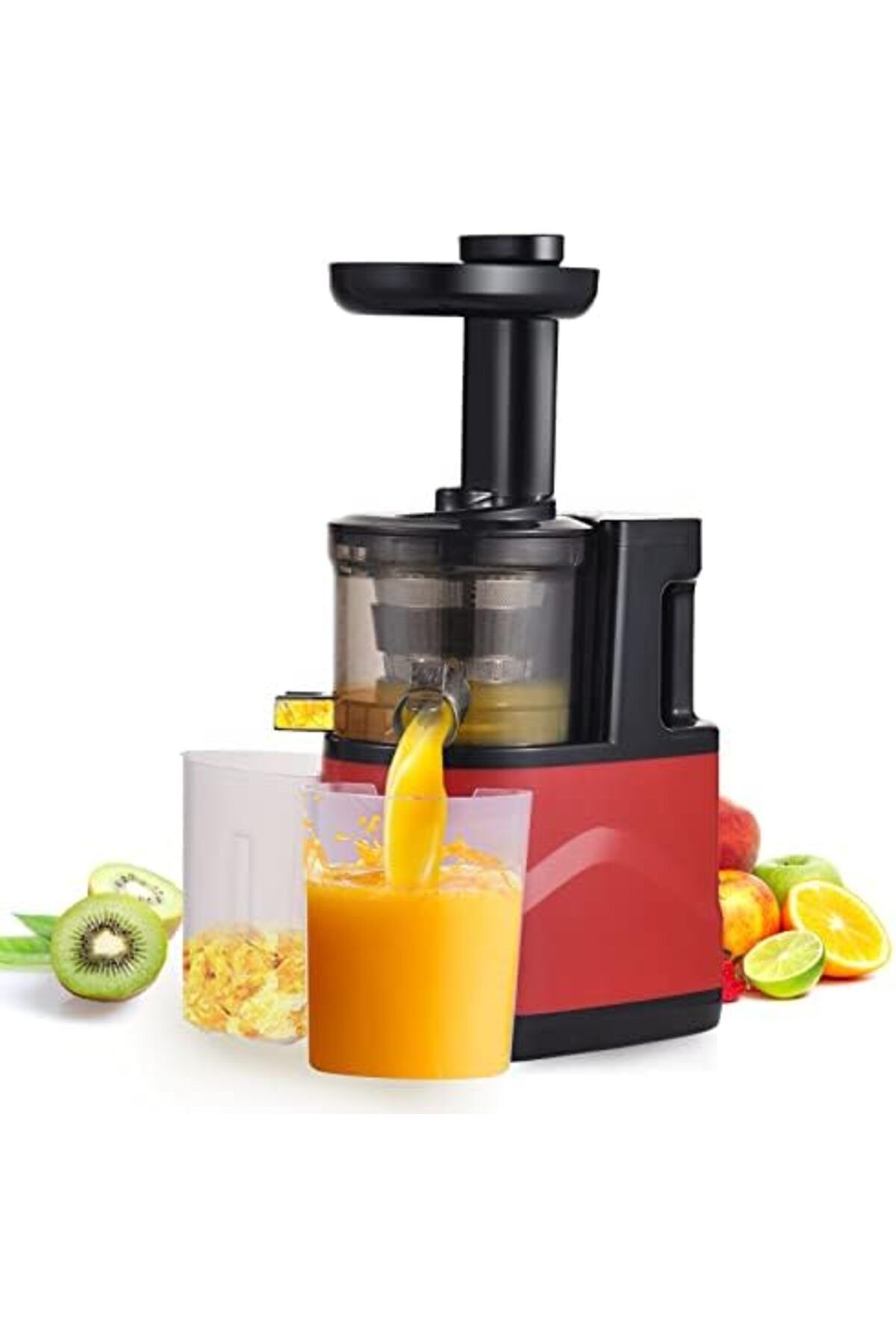 SUKILO-Slow Masticating Juicer, Cold Press Juicer Machines with Quiet Motor, 2-Speed Modes, High Jui 2