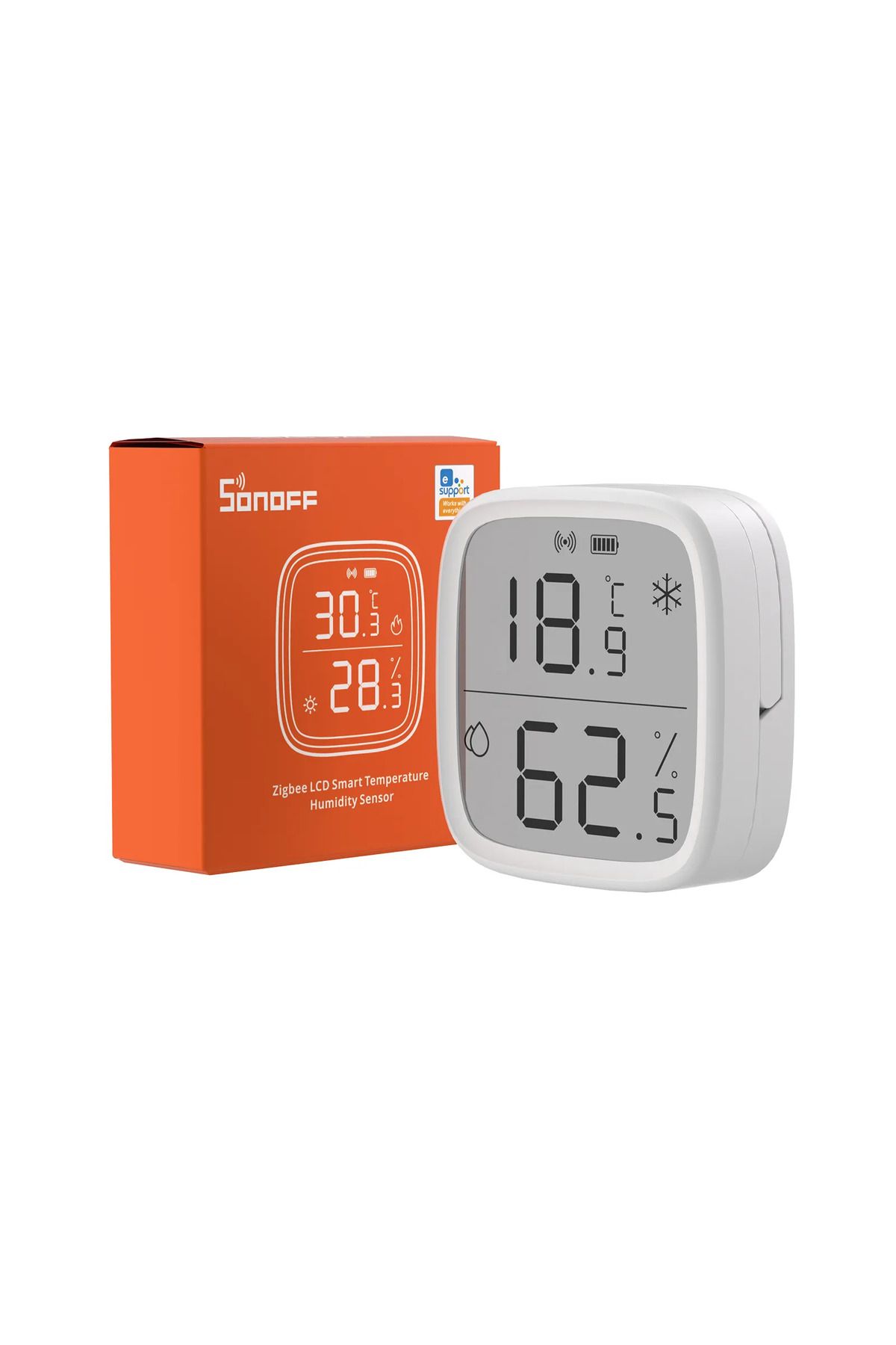Sonoff-SNZB-02D Zigbee 3.0 temperature and humidity sensor with LCD display 1
