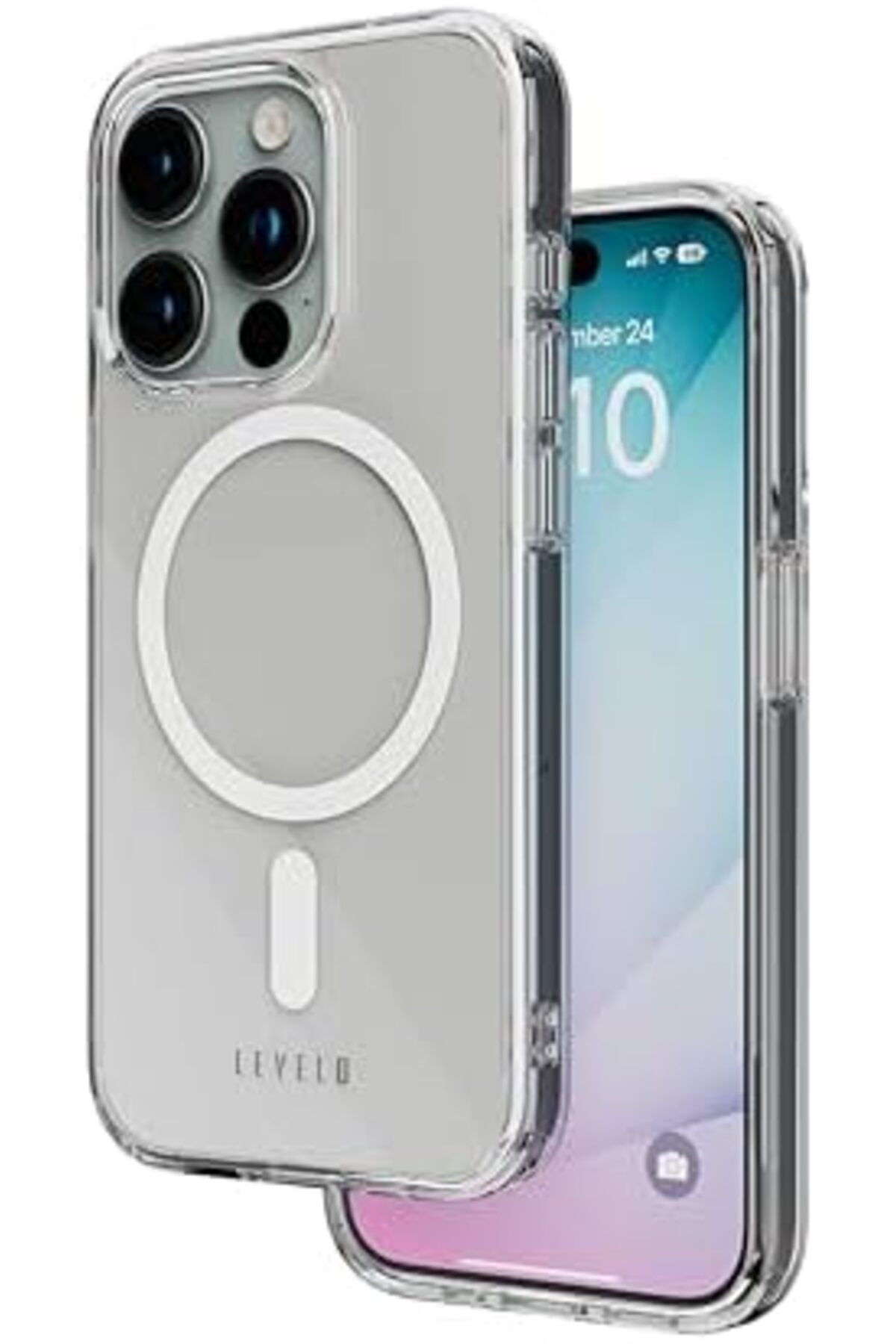Levelo-جراب شفاف لجهاز iPhone 15 Pro مع MagSafe من Levilio 2