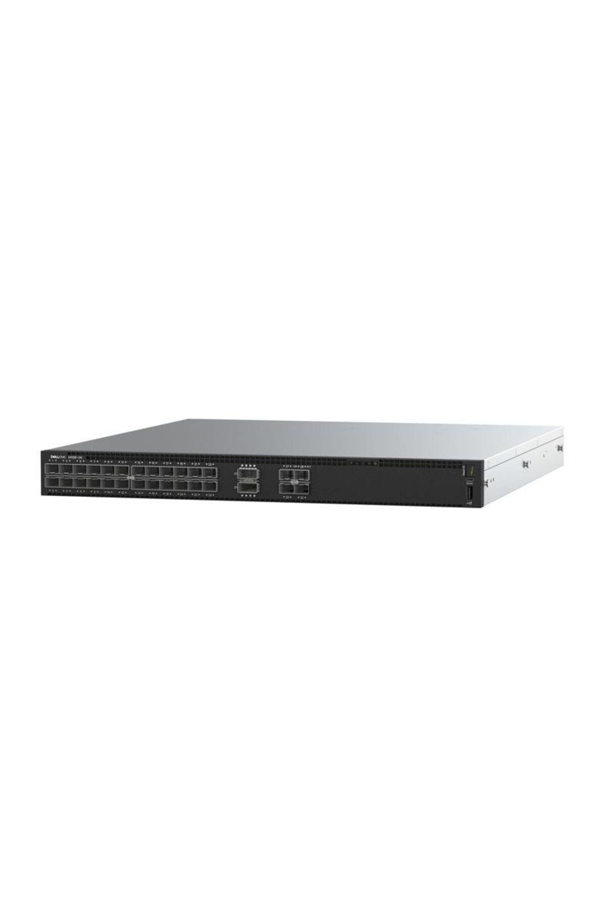 Dell-EMC Switch S4128T-ON, 1U, 28 x 10Gbase-T, 2 x QSFP28, IO to PSU, 2 PSU 1