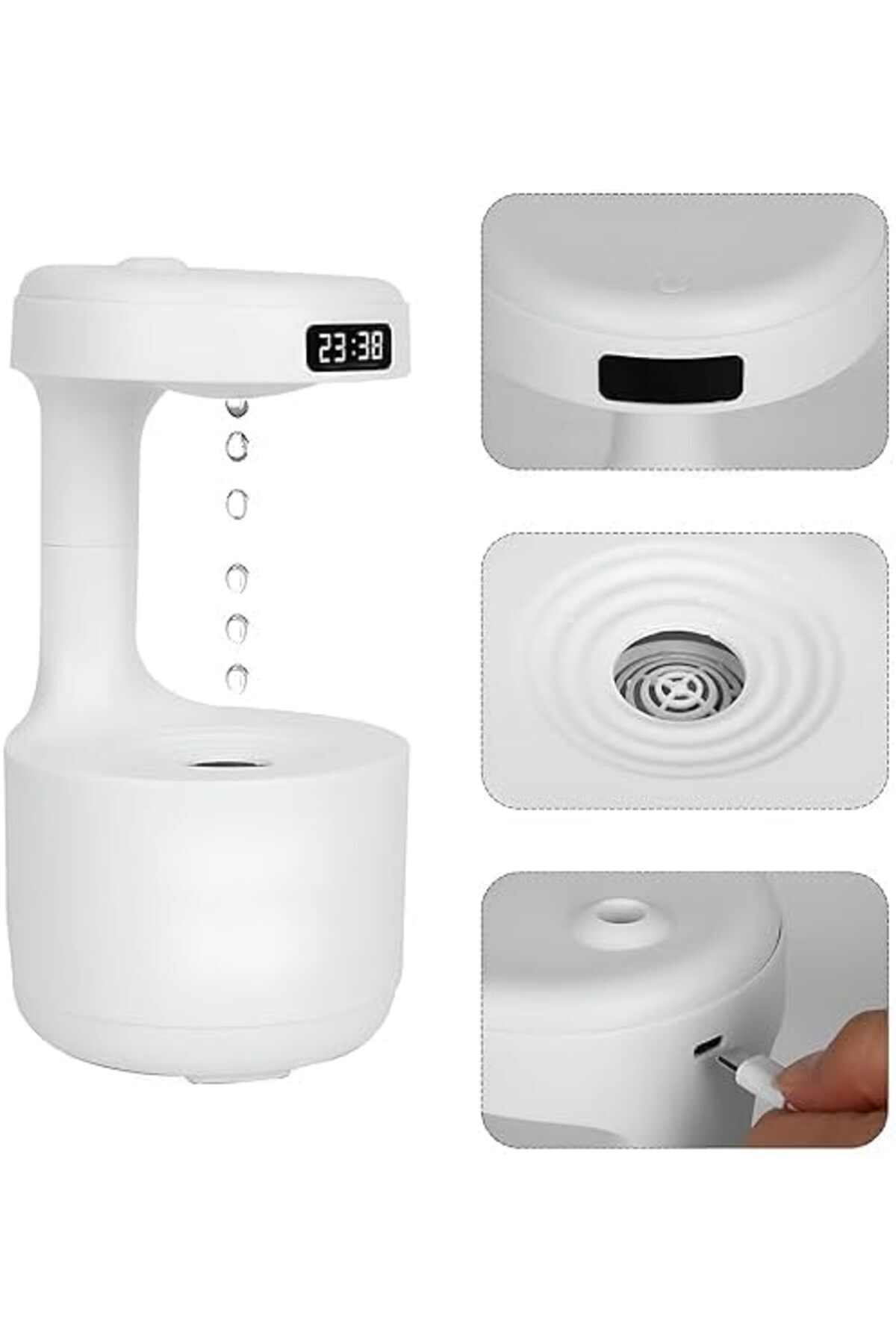 SUKILO-Anti-Gravity Cool Mist Humidifier with Reverse Water Flow Effect – Ultrasonic Aroma Diffuse 4