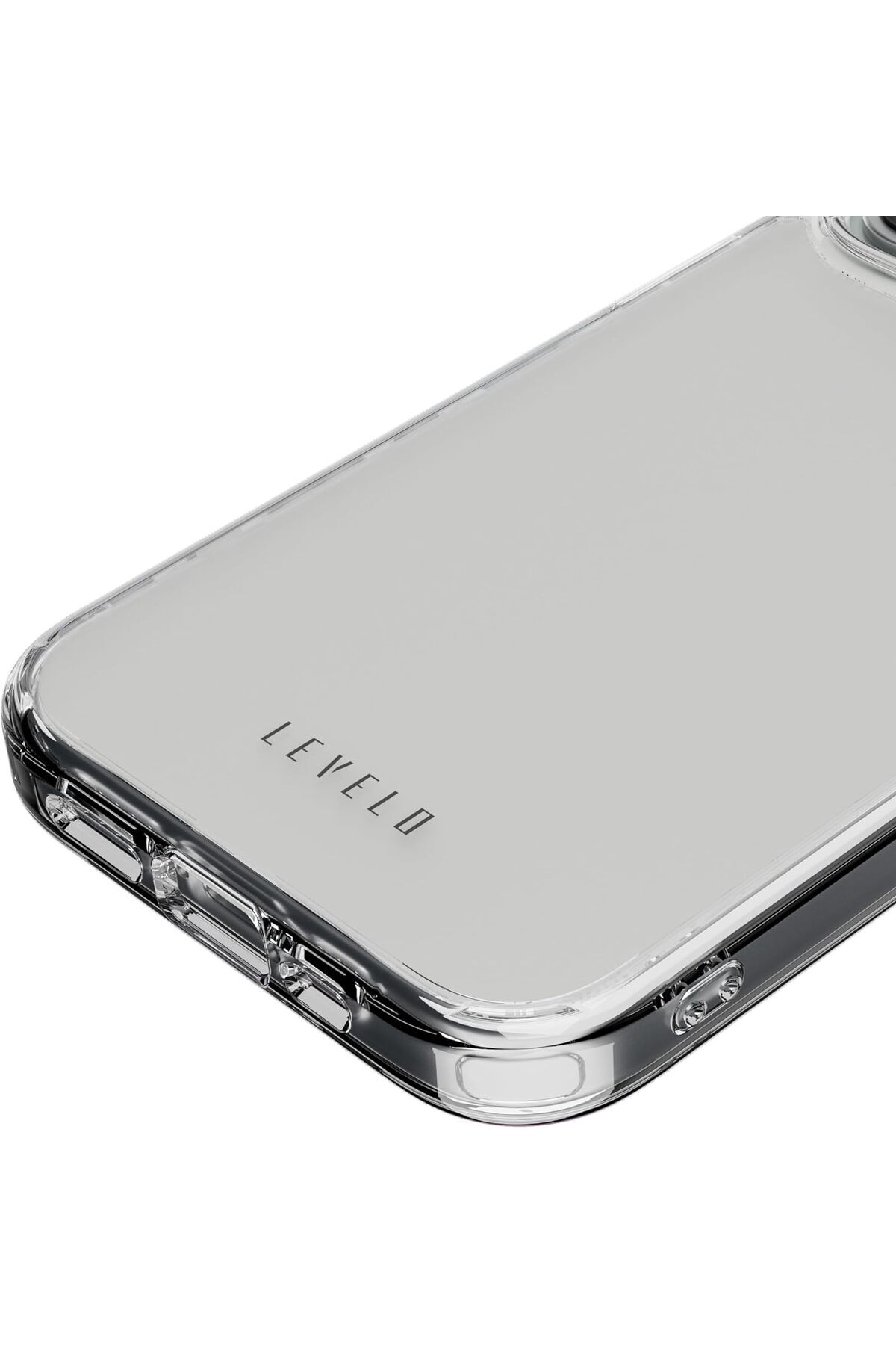 Levelo-جراب حماية LOCO لهاتف iPhone 15، شفاف غير لامع من Livelo 3