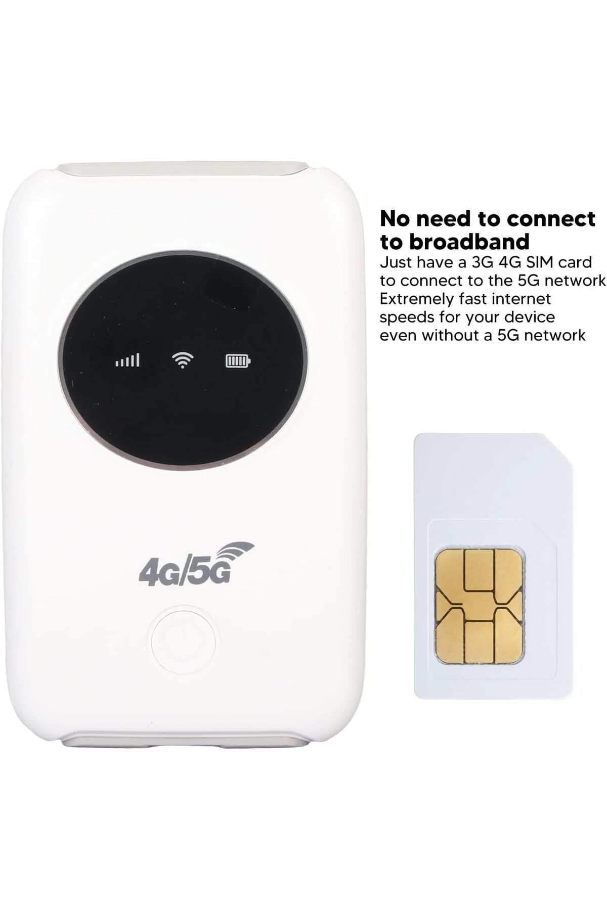 SUKILO-مودم واي فاي 4G LTE مفتوح، راوتر نقطة اتصال واي فاي 5G مع فتحة SIM، واي فاي محمول بسرعة 300 ميجابت في الثانية 5