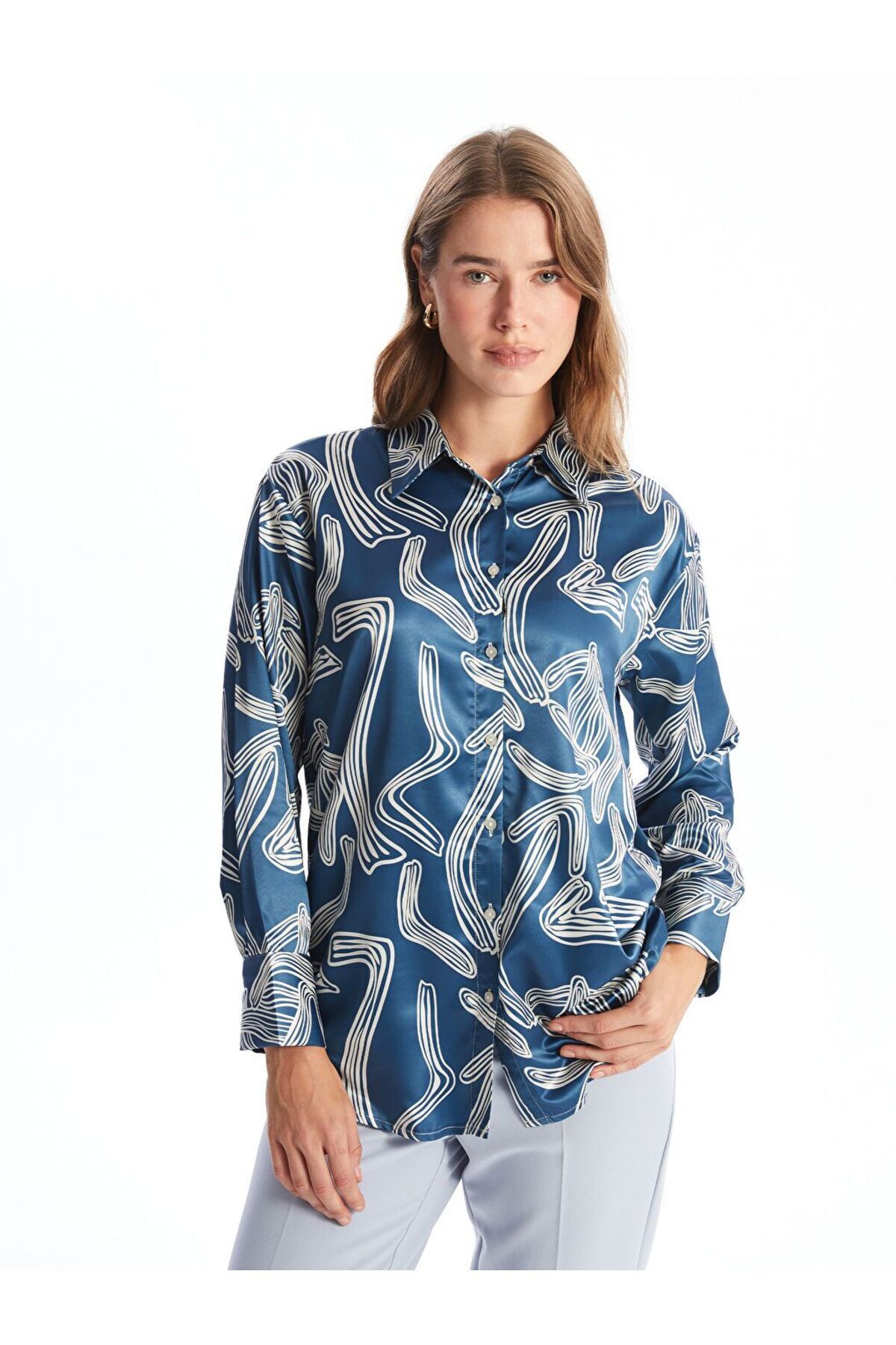 پیراهن ال سی وایکیکی W4FV87Z8