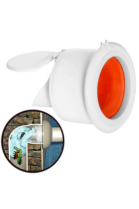 TOPALAKTİCARET 2 Adet Koku Önleyici Çekvalfli Adaptör Contaø50 Tüm Lavabolar ...