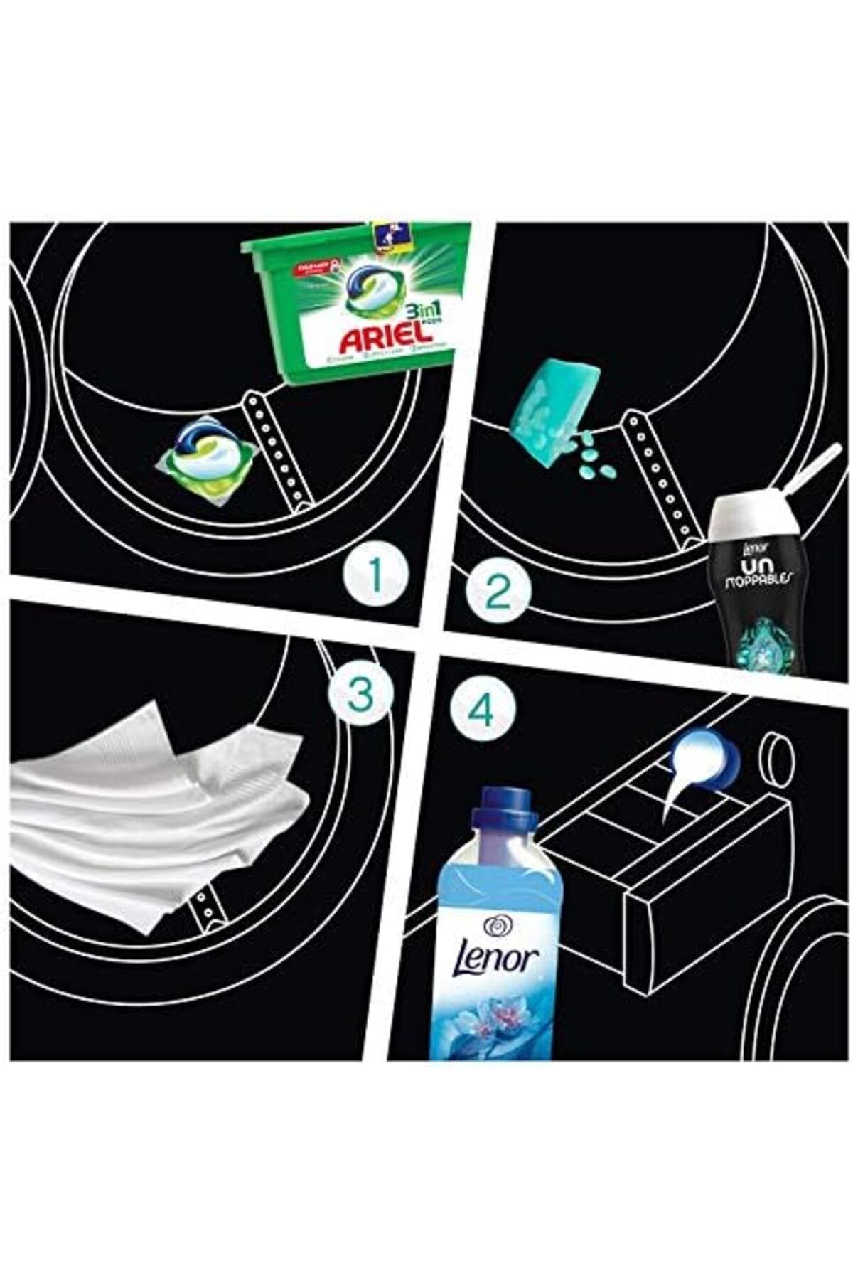 lenor-Unstoppables، Fresh Maxi Format، 6 × 210 جم 8