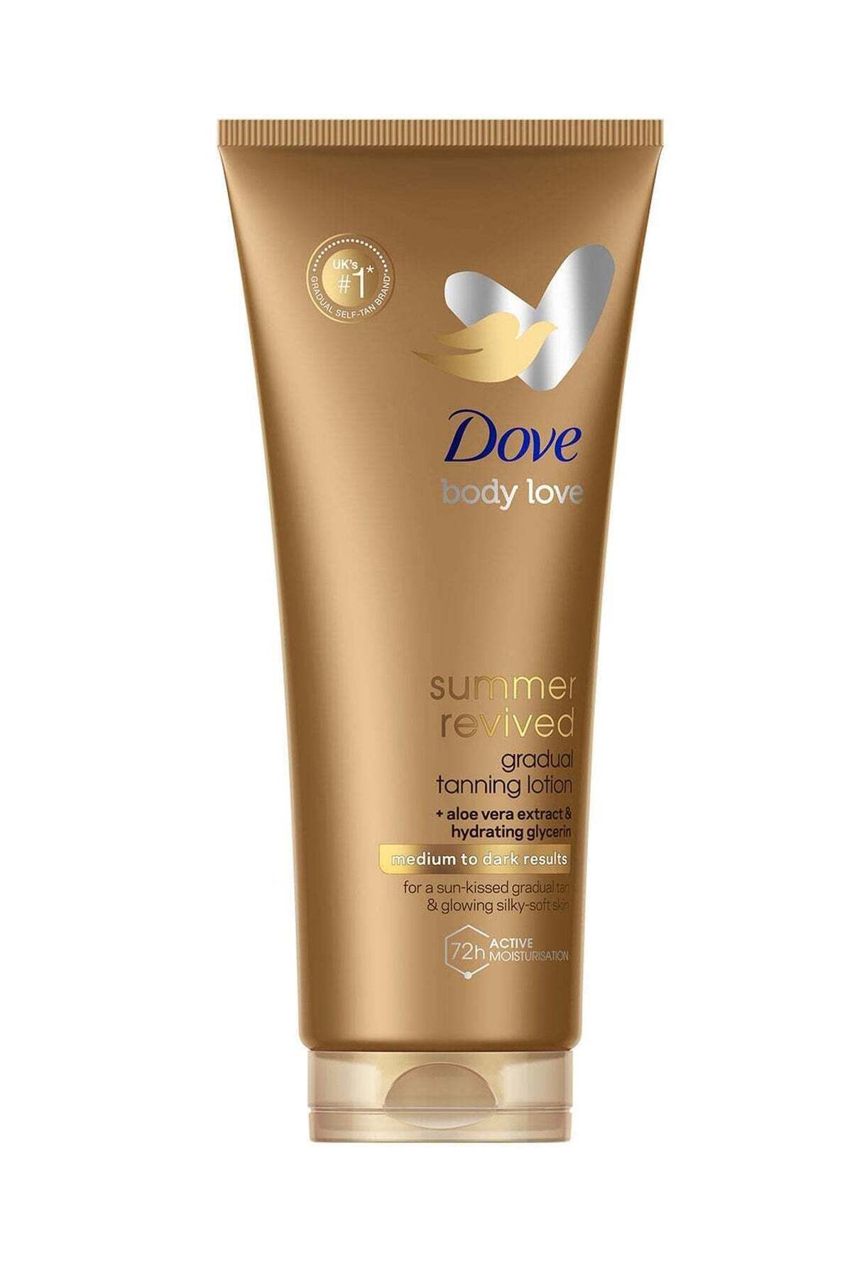 Dove-DermaSpa Summer Revived Medium To Dark Gradual Self Tan 200ml 1