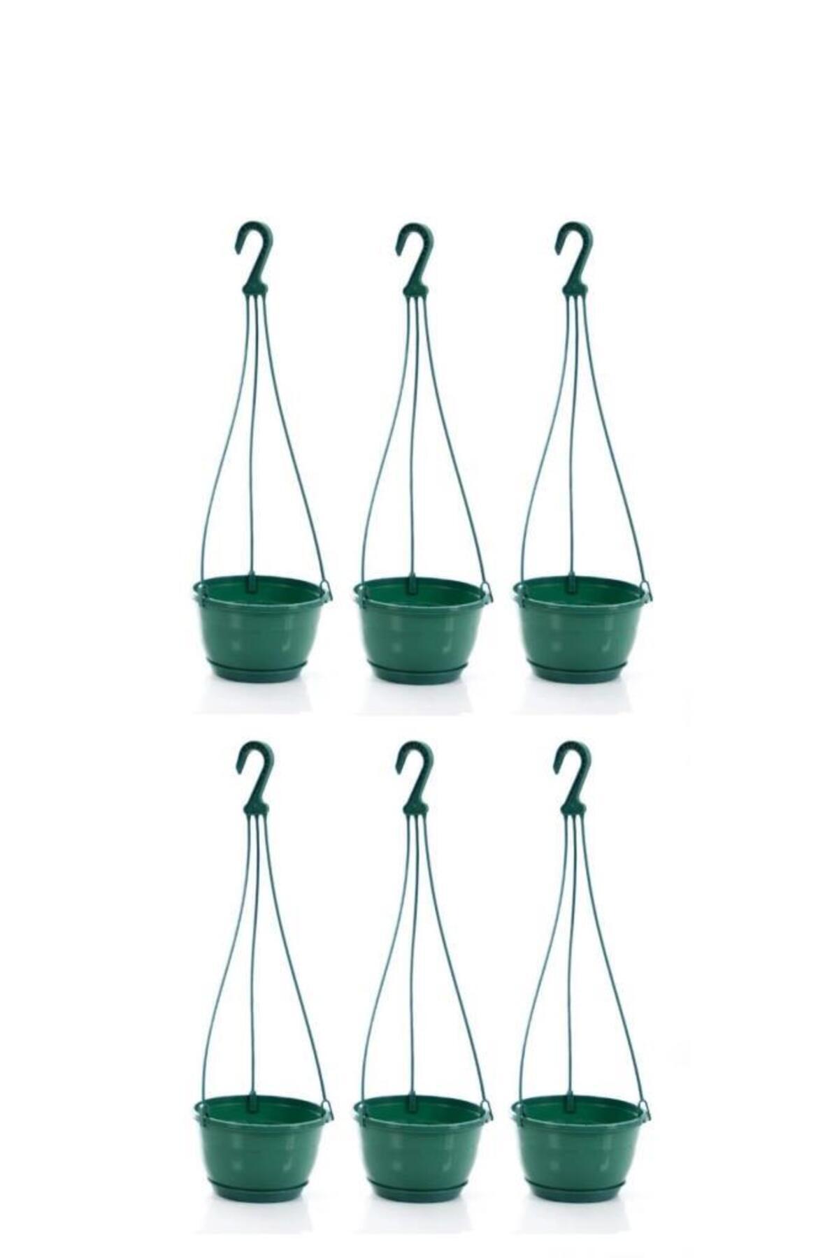 SO-SM02 Sapphire Macrame Hanging Balcony Pot 3.4 lt Green 6 pcs