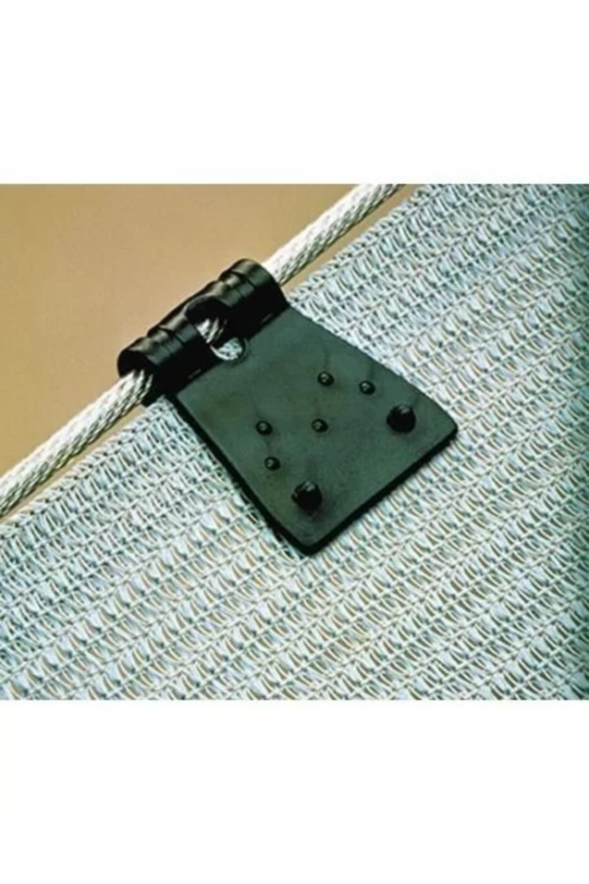 Strend Pro-Rectangular Clamp for Fixing Shade Net, Set of 20 Pieces 5