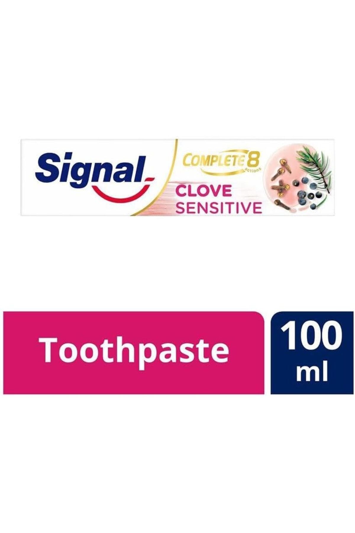 Signal-معجون أسنان كومبليت 8 للأسنان الحساسة بنكهة القرنفل 100 مل 4