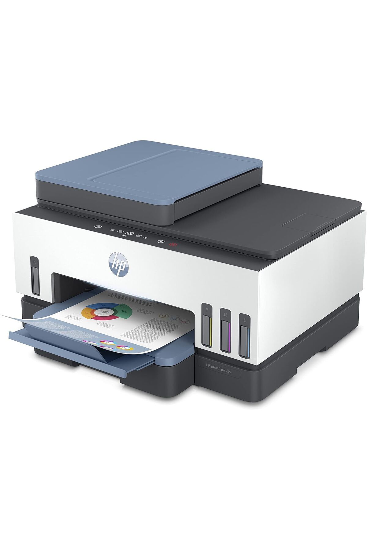 HP-Smart Tank 795 All-in-One Printer, Wireless, Print, Scan, Copy, Fax, Auto Duplex Printing, Docume 8