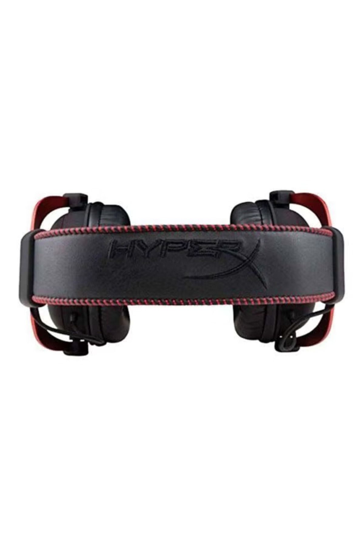 HyperX-سماعة رأس للألعاب Cloud II لأجهزة الكمبيوتر الشخصية وPS4 وXbox One وNintendo Switch باللون الأحمر السلكي 2