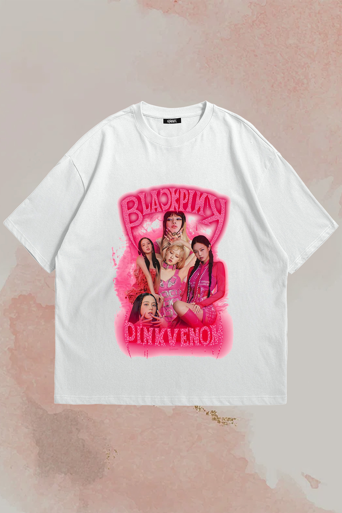 Grove Fashion Blackpink Jennie Ruby Unisex Ovesize T-Shirt