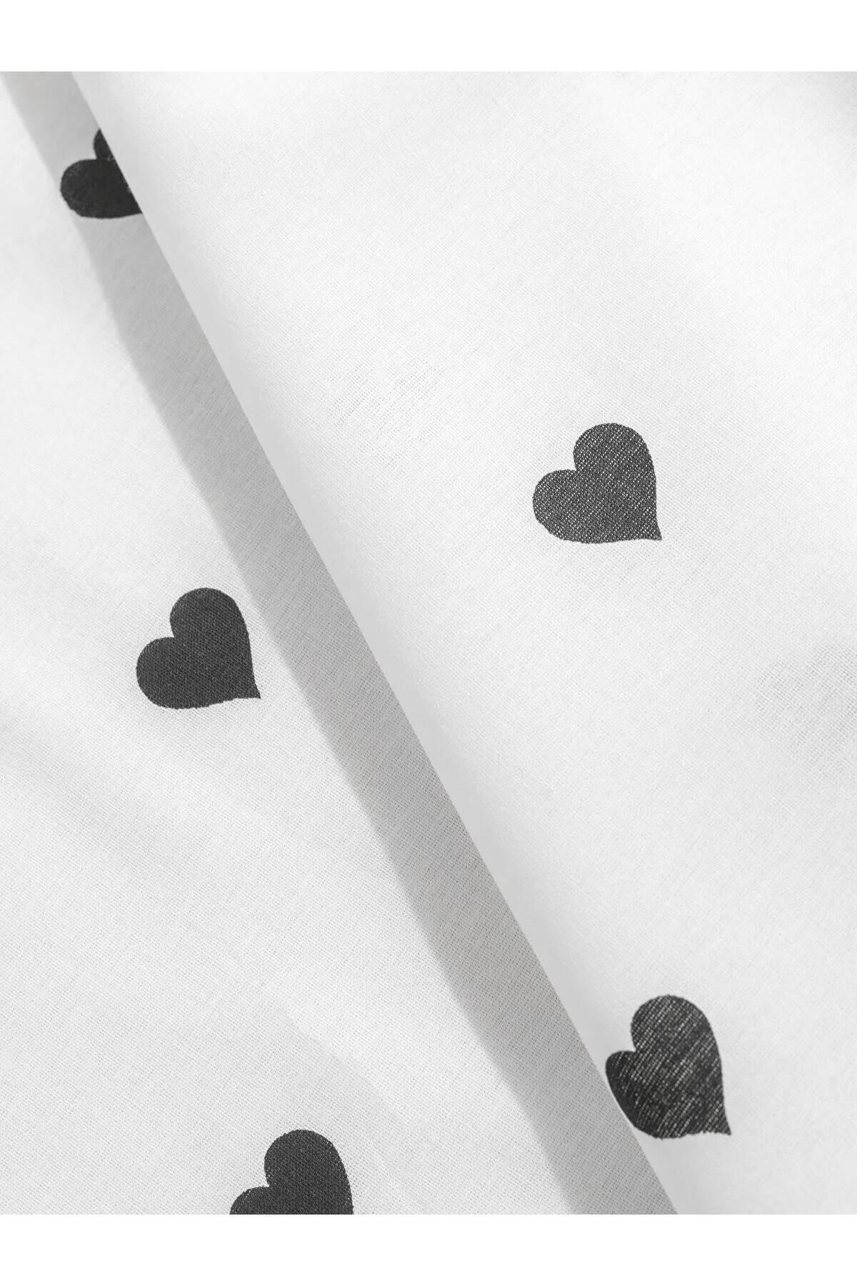 LC Waikiki-Lcw Home Heart Patterned Double Fitted Sheet (W5) 3