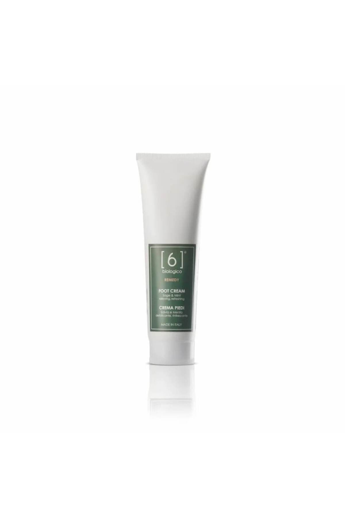 6biologico-Foot cream with sage and mint 100 ml - soothing and refreshing effect 2
