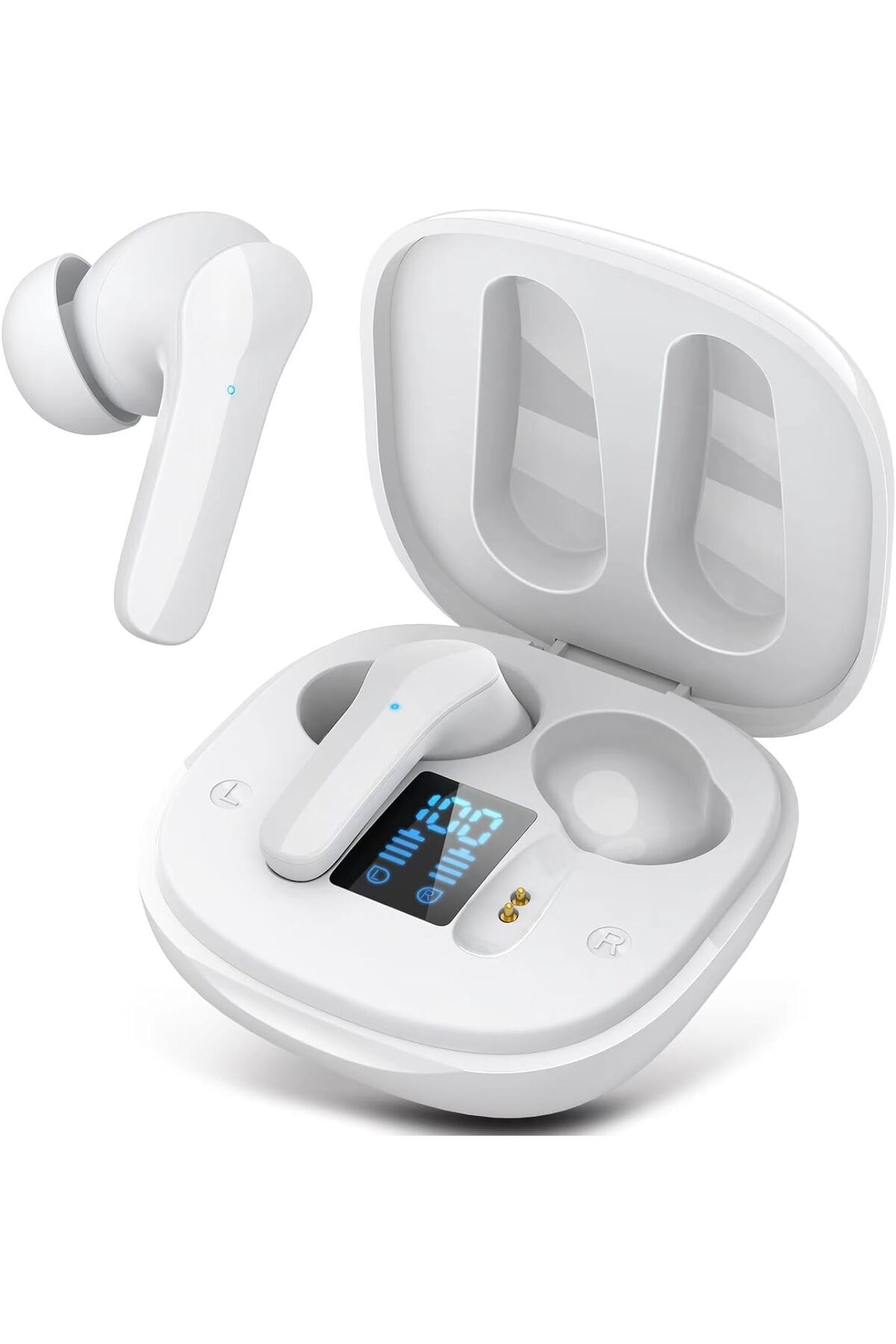 Dijital Göstergeli Bluetooth Dokunmatik Sensörlü (Slikonlu, Suya ve Tere Dayanıklı)