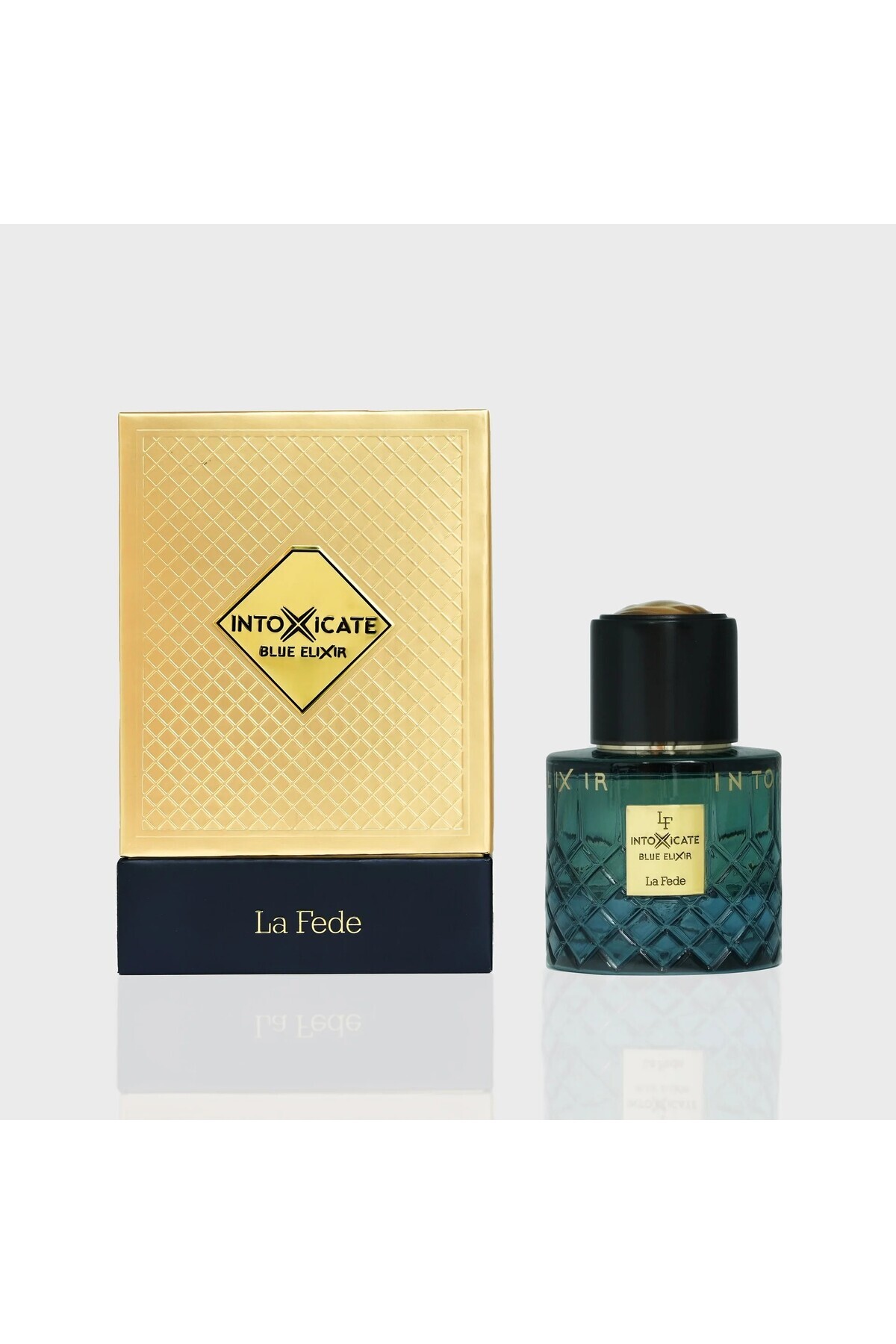 khadlaj perfumes-La Fede Intoxicate Blue Elixir 100 Ml Edp Spray For Men 1