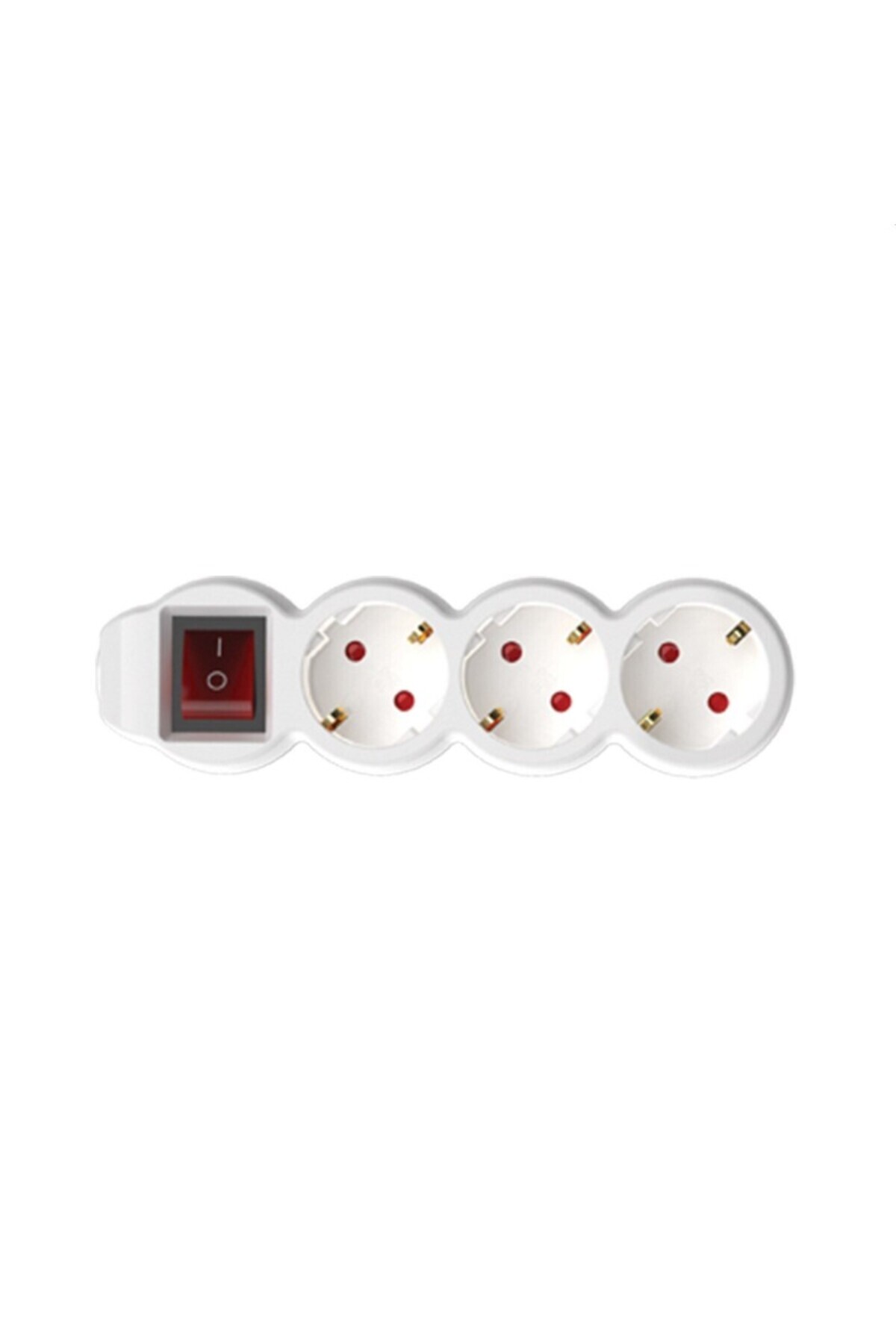 Home-3-socket extension cord, with switch, length 10 m, IP20 protection, child protection 1