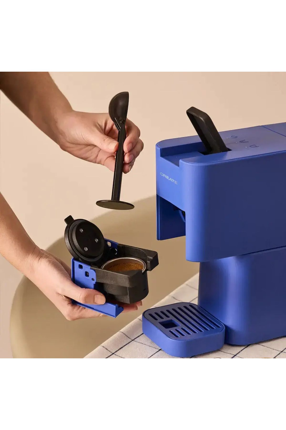 Create-Espressor automat 3 în 1, CREATE, Thera Studio, albastru 3