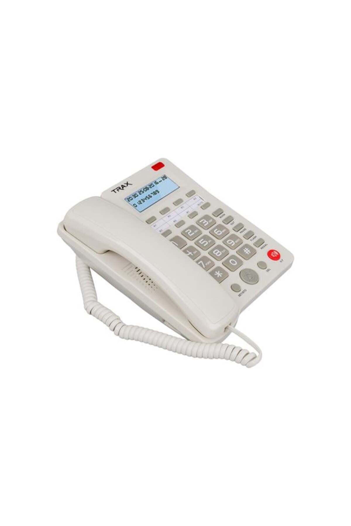 Genel Markalar Trax Tc-605 Ekranlı Masaüstü Kablolu Telefon