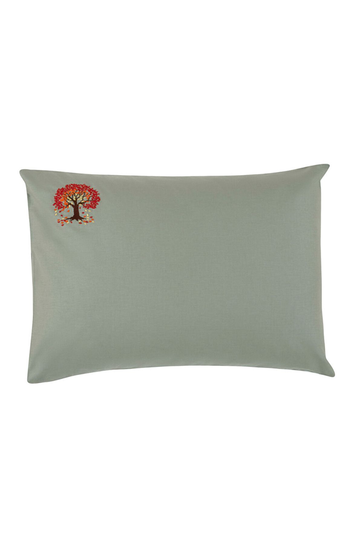 LC Waikiki-Corner Tree Embroidered Pillow Case Set of 2 50X70 cm 5