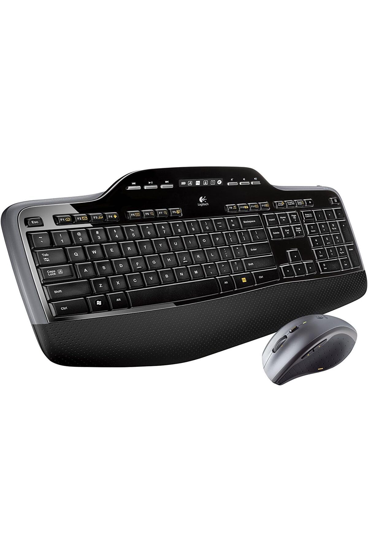 logitech-مجموعة لوحة المفاتيح والماوس اللاسلكية MK710 1