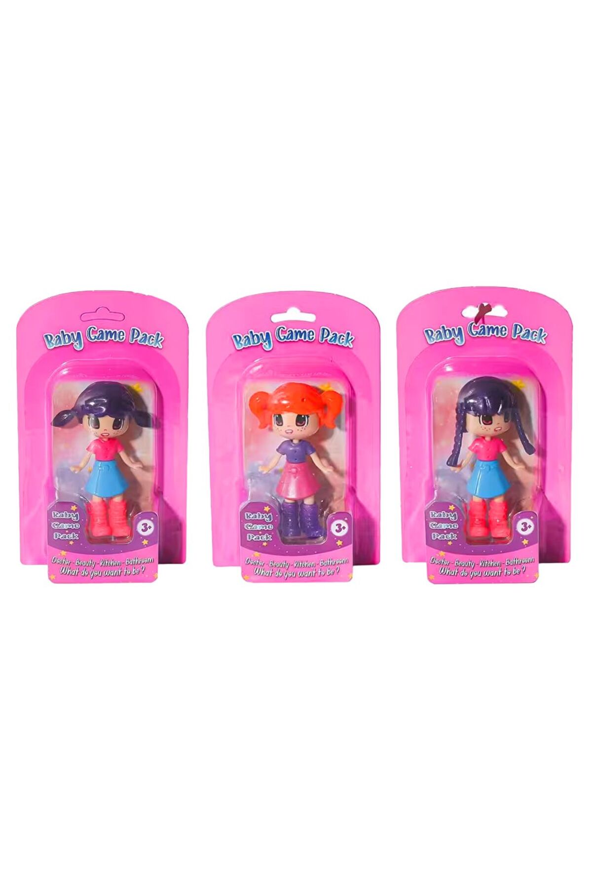Banadabak GAME PACK 615 TEKLİ KIZ KARTELA 3+ ( 1 ADET FİYATIDIR