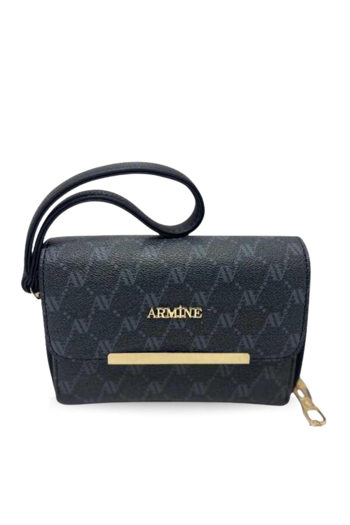 Armine  381 Yeni Sezon Noktalı Günlük Kadın El Omuz Çapraz Çanta - Görsel 2