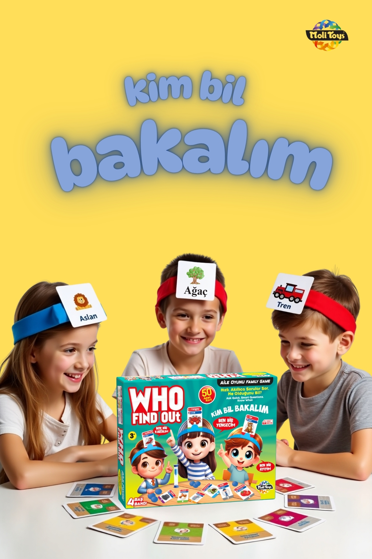 Moli Toys Molitoys Kim Bil Bakalım Bilgi Ve Zeka Oyunu(find Out Who) fotoğrafı 4 (önizleme)