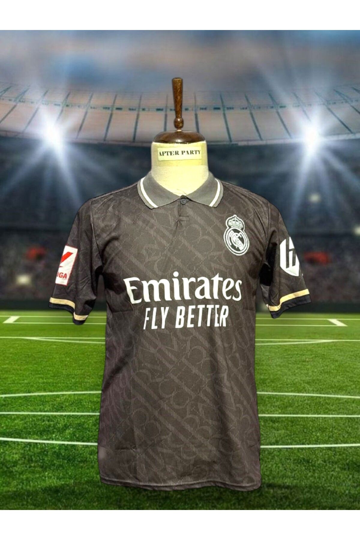 After Party-R.E.A.L M.A.D.R.I.D 2024/25 New Season Anonymous Alternate Jersey (Third Shi̇rt) Vs Sports Singlet Ag 1