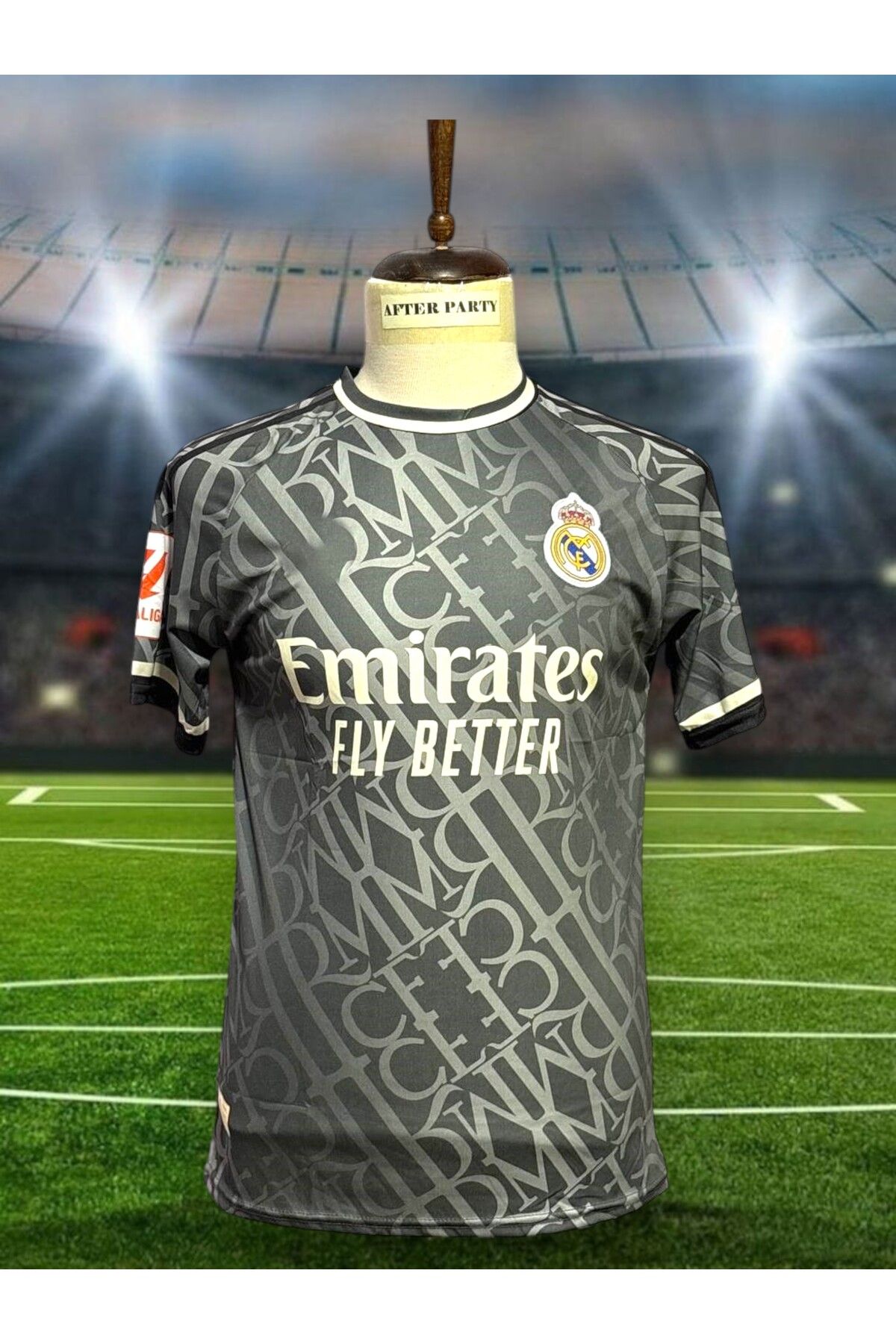 After Party-R.E.A.L M.A.D.R.I.D 2024/25 New Season Anonymous Jersey (Third Shi̇rt) Vs Sports Singlet Ag 1