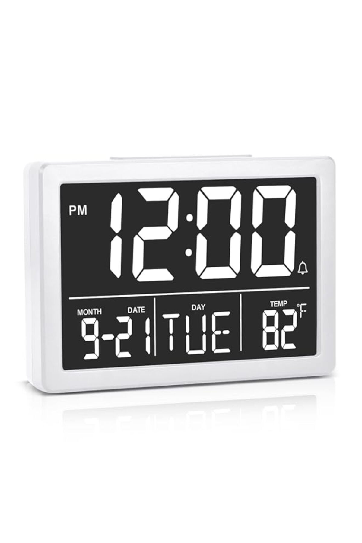 Generic-Digital Alarm Clock, 5.5" Larger Display LED Electric Alarm Clock for Bedroom, Date and Time Digita 1