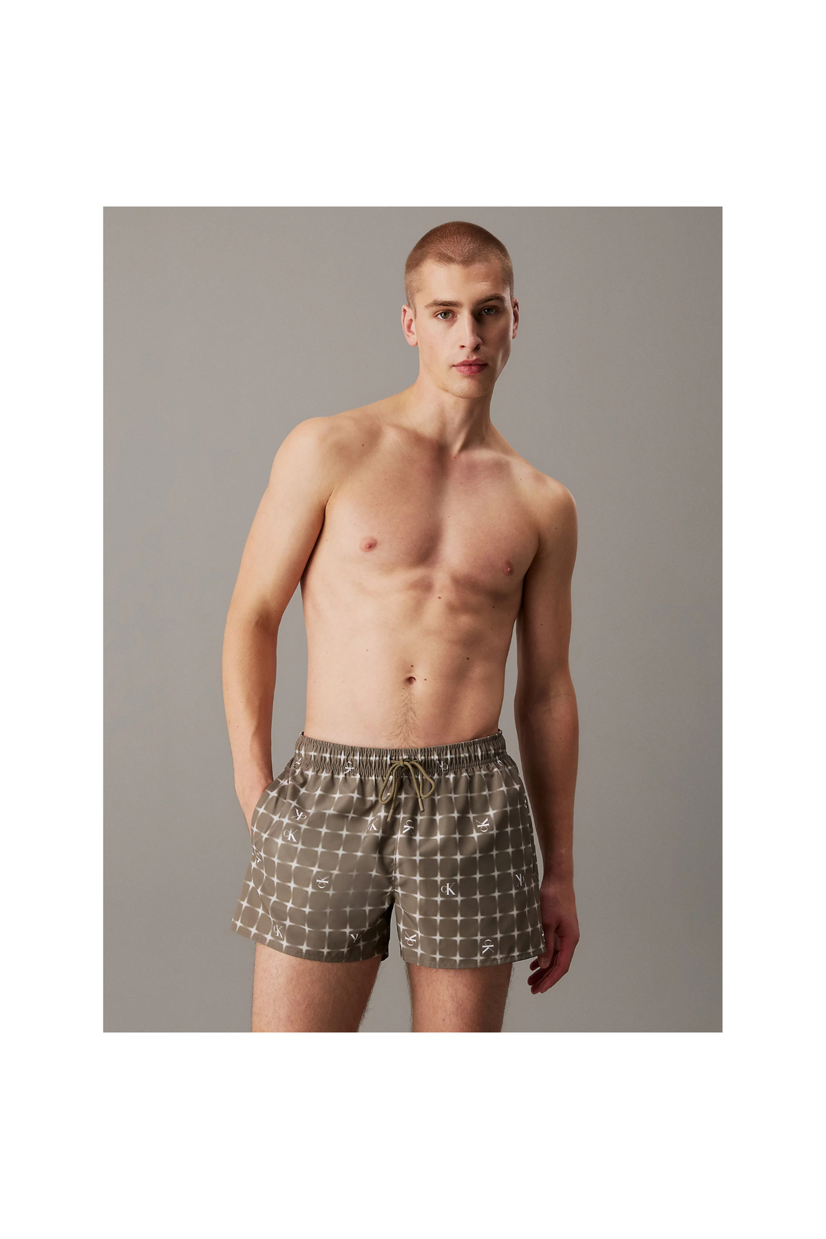 شلوارک برمودامردانهCalvin Kleinمشکی
