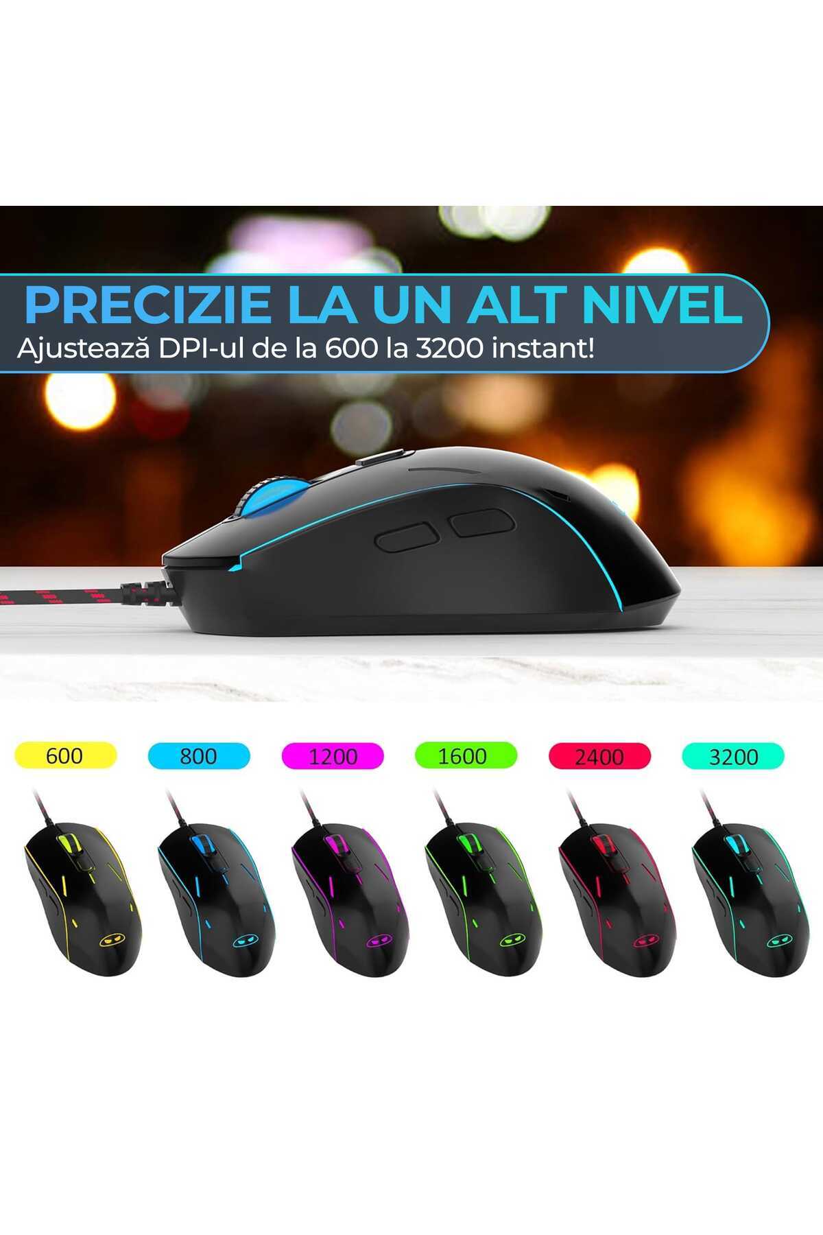 Timebox-Keyboard Kit, Gaming Mouse, , RGB, 104 keys, wired, 7 colors and lighting modes, Ergonomic Design, M 4