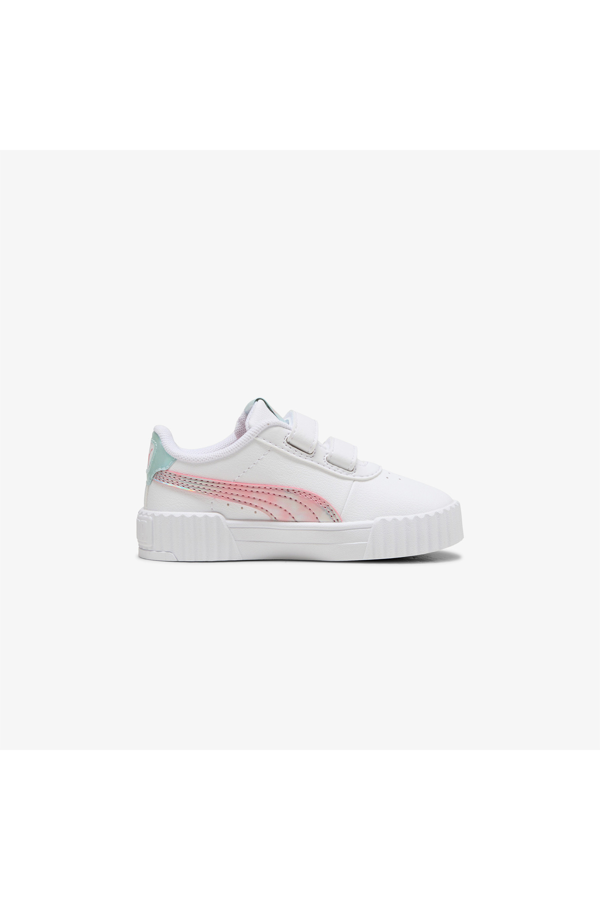 Puma Carina 3.0 Space Belle Kids White Sports Shoes