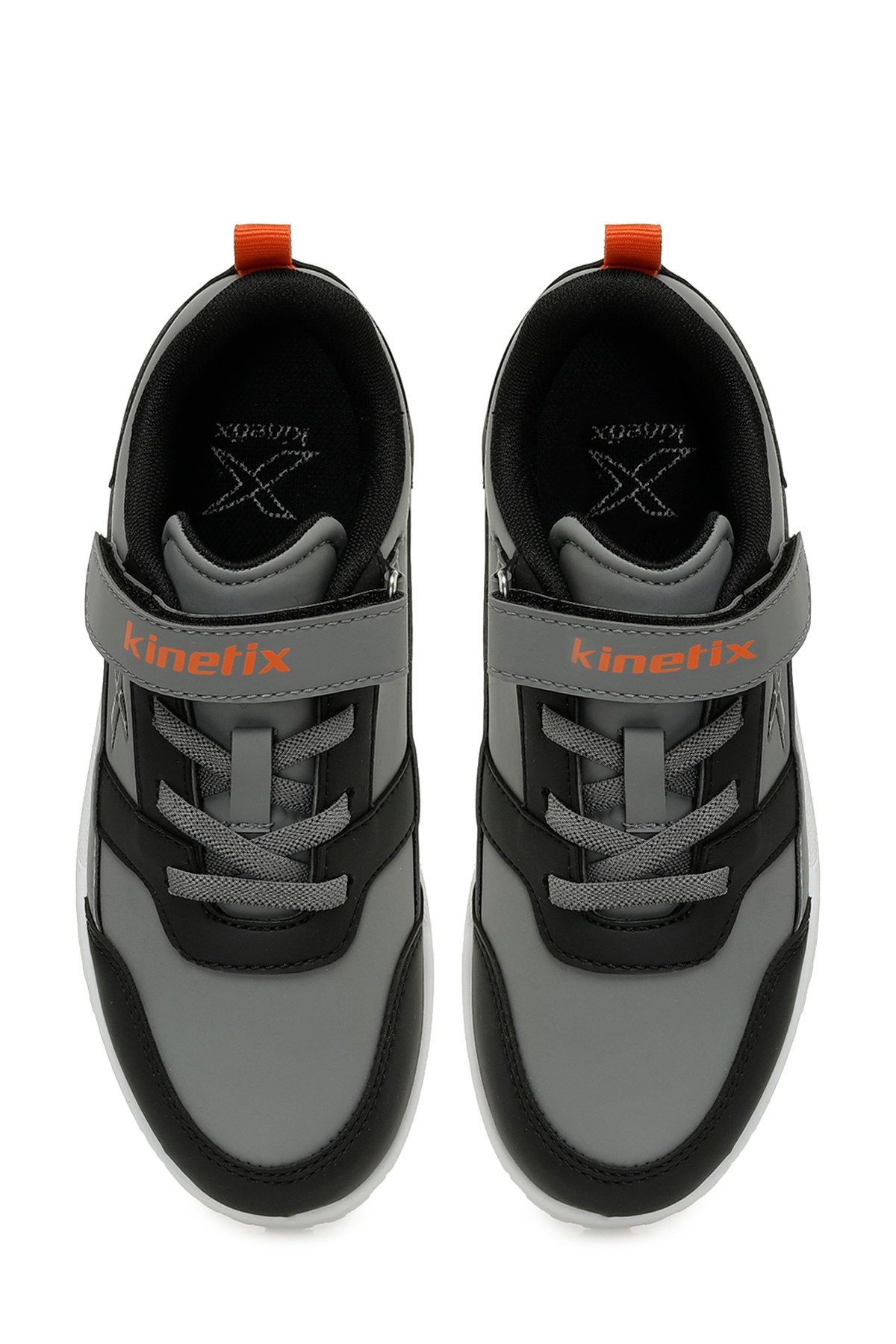 Kinetix-Found Pu F 5Pr Gray Boy's Sneaker 4