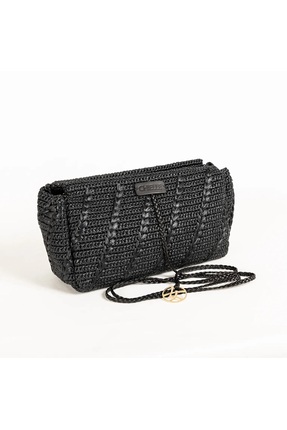 Chielle Ivy El Örgüsü Bağcıklı Clutch Çanta
