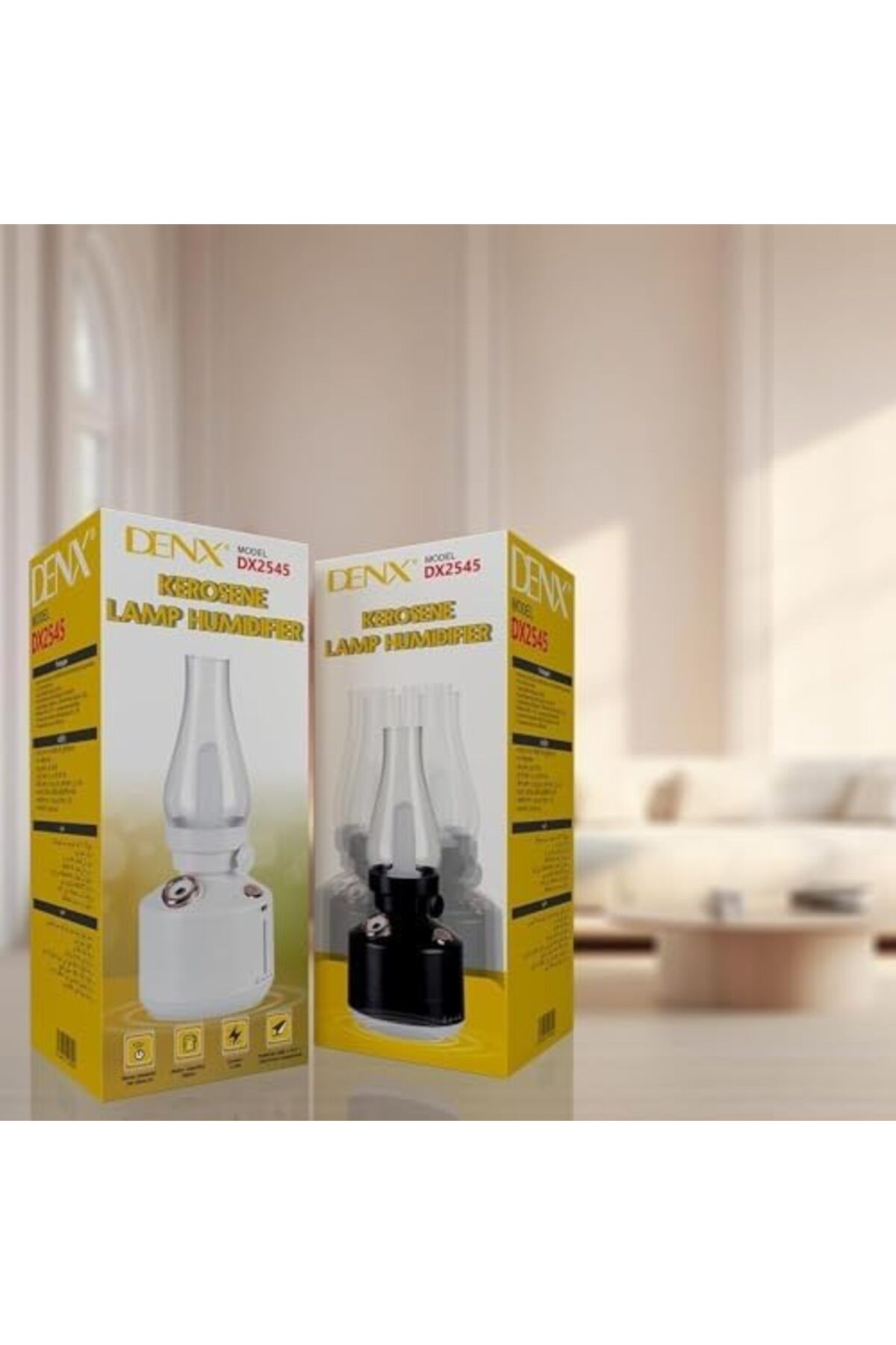Denx-مرطب DX2545 بتصميم فانوس من 8