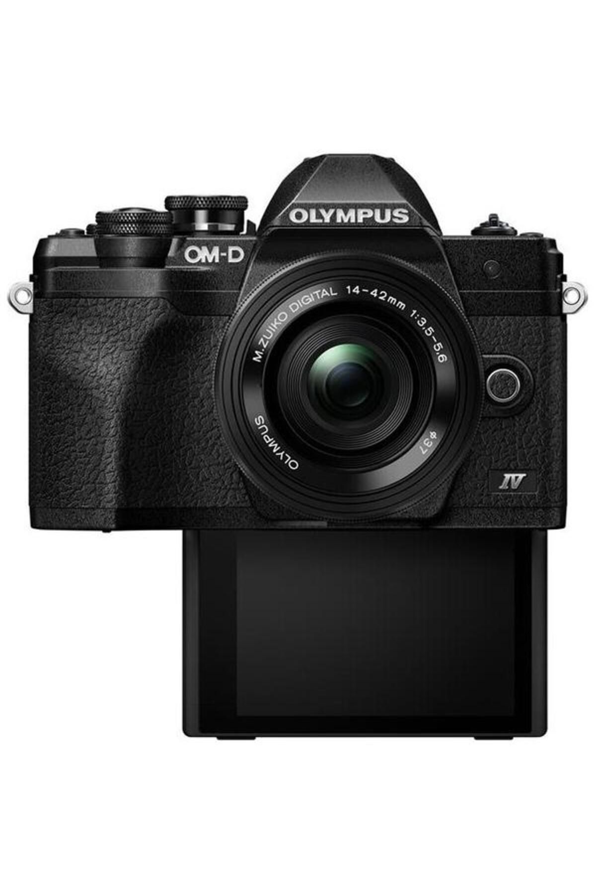Olympus-E-M10 Mark IV + M.Zuiko Digital ED 14-42mm F3.5-5.6 EZ (Zoom tip Pancake), Negru 4