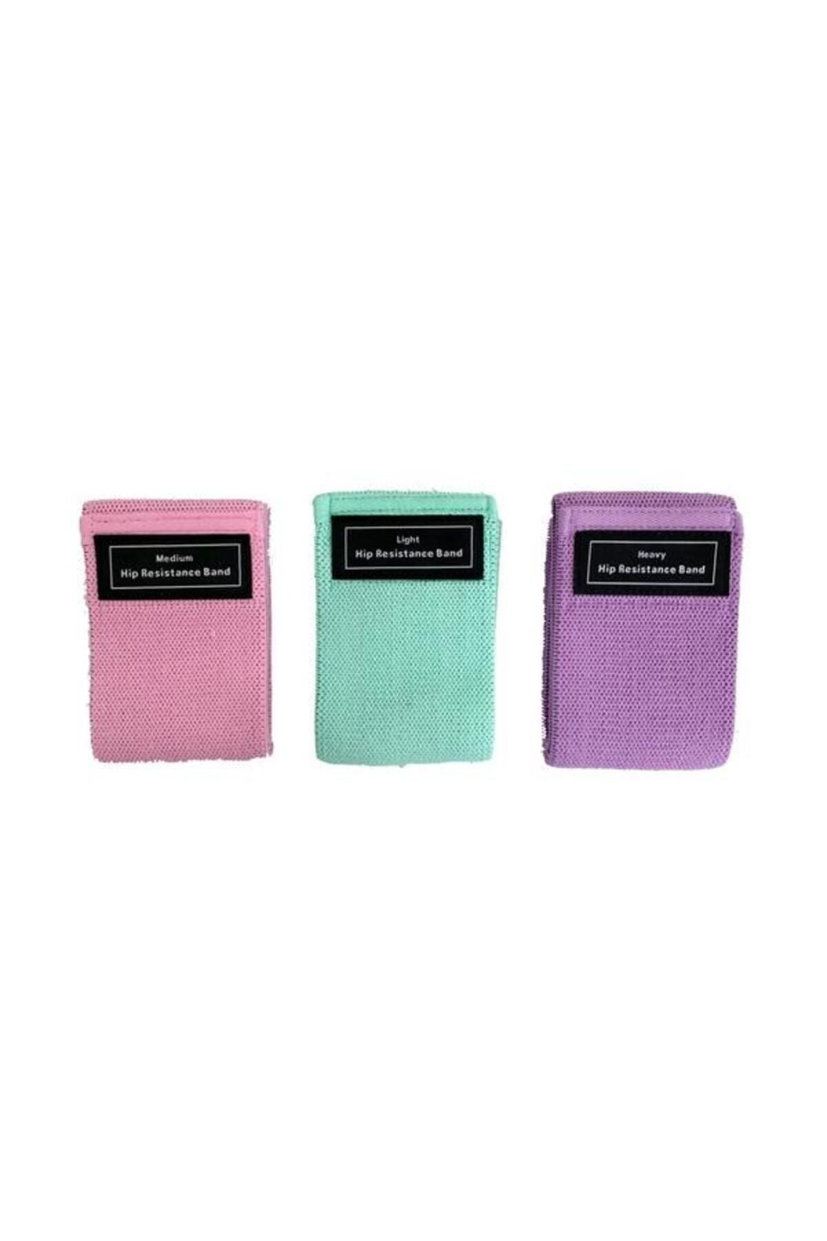 Techfit-Set 3 Elastic Bands, Polyester & Latex Material TECHFIT, Carry Bag 1